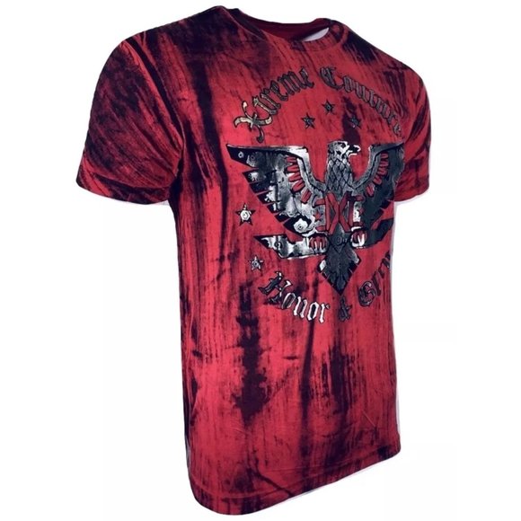 XTREME COUTURE by AFFLICTION Men's T-Shirt NATIONA - Picture 4 of 8